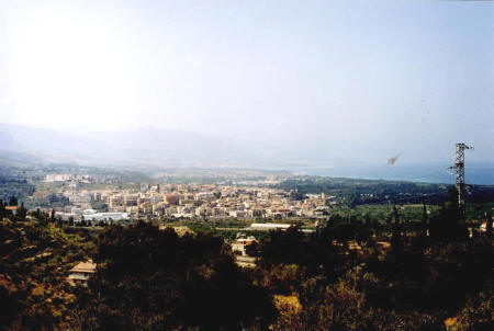 Panorama di Rocca di Capri Leone