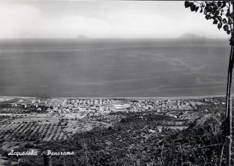 Panorama di Acquedolci anno 1963