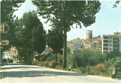 Brolo - La Via Nazionale negli anni '70