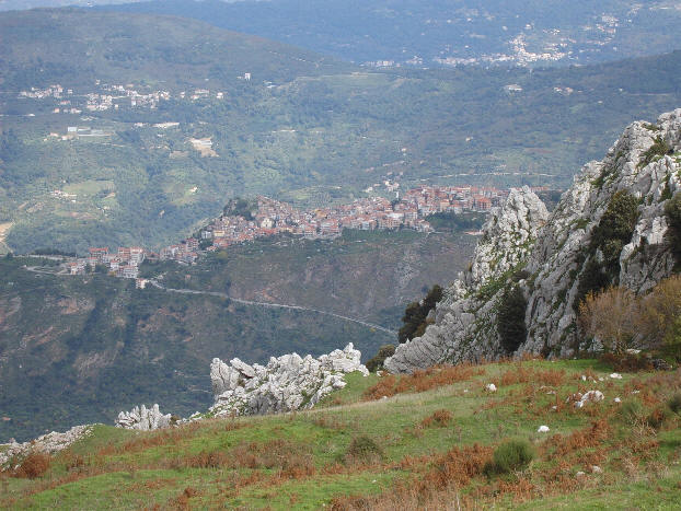 Comune di Galati Mamertino (Messina Sicilia) Panorama dalle Rocche del Crasto