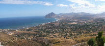 Vista sul mare dal Monte Erice - Sicilia Trapani
