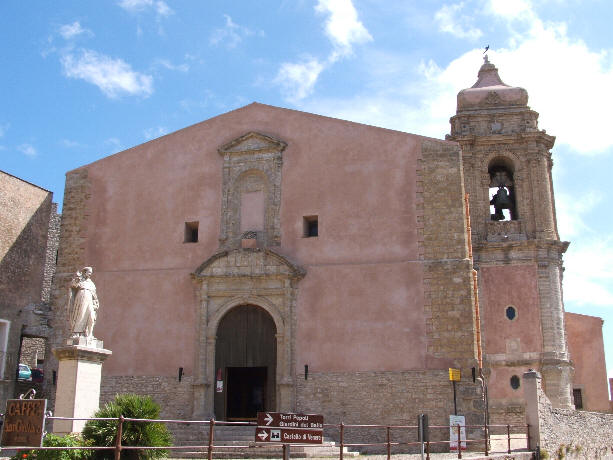 La Chiesa di San Giuliano ad Erice in Sicilia provincia di Trapani