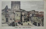 Antica fotografia Piazza del Duomo di Naso (Messina)
