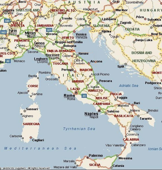 Cartina Geografica Italia Dettagliata Cartina Cartina Geografica Italia Dettagliata Cartina