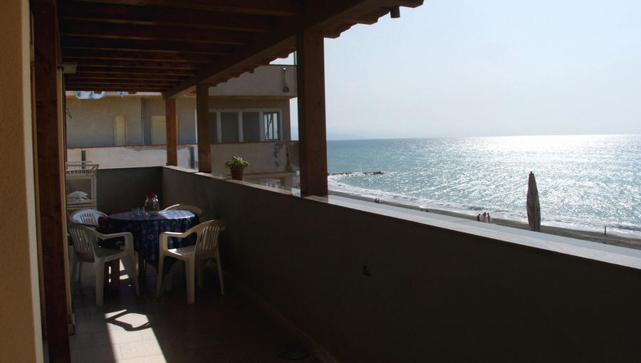 Capo d'Orlando: Terrazzo della Casa vacanza in Sicilia CD55
